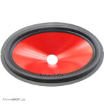 صفحه بيضی "9 کاغذی قرمز با فوم لاستيکی