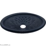 صفحه بيضي "10*7 پلاستيکي با فوم لاستيکي گلويي 30.5